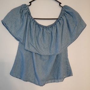 Charlotte russe off the shoulder top